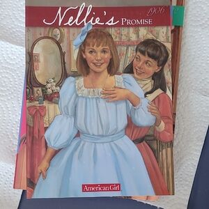 American Girl Nellie's Promise Book with Blue Dress